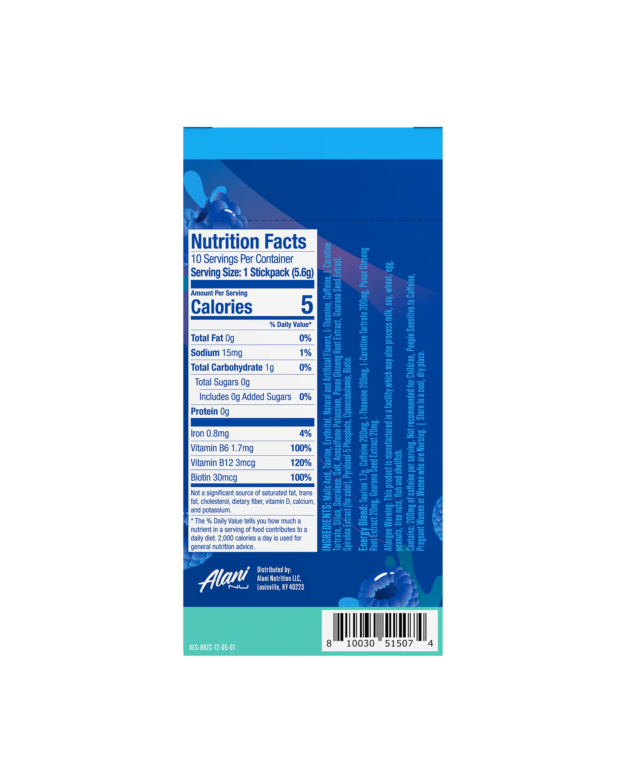 Energy Sticks - Breezeberry