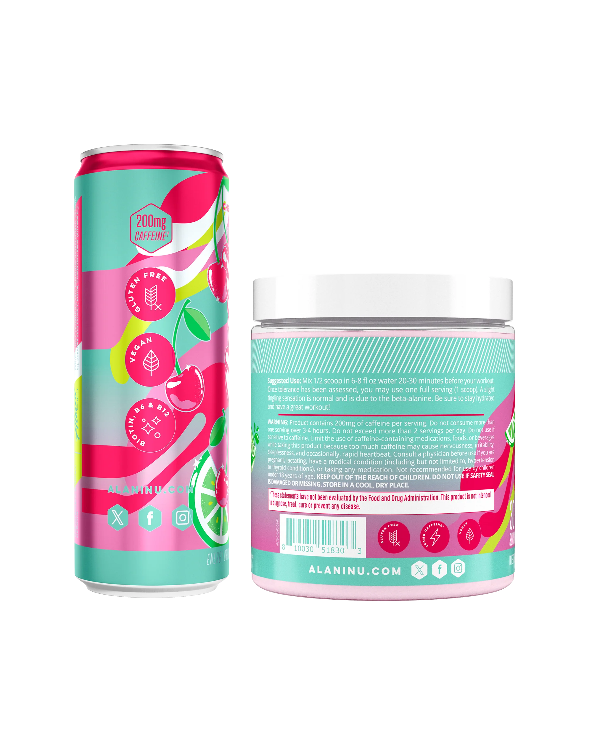 Energy Drink & Pre-Workout - Cherry Twist