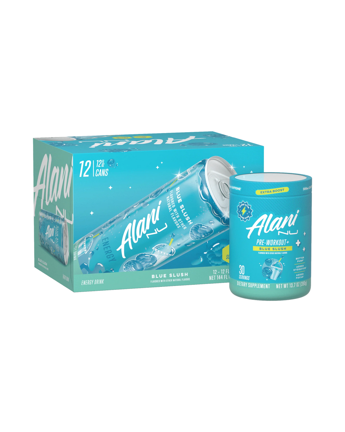 Energy Drink & Pre-Workout+ - Blue Slush