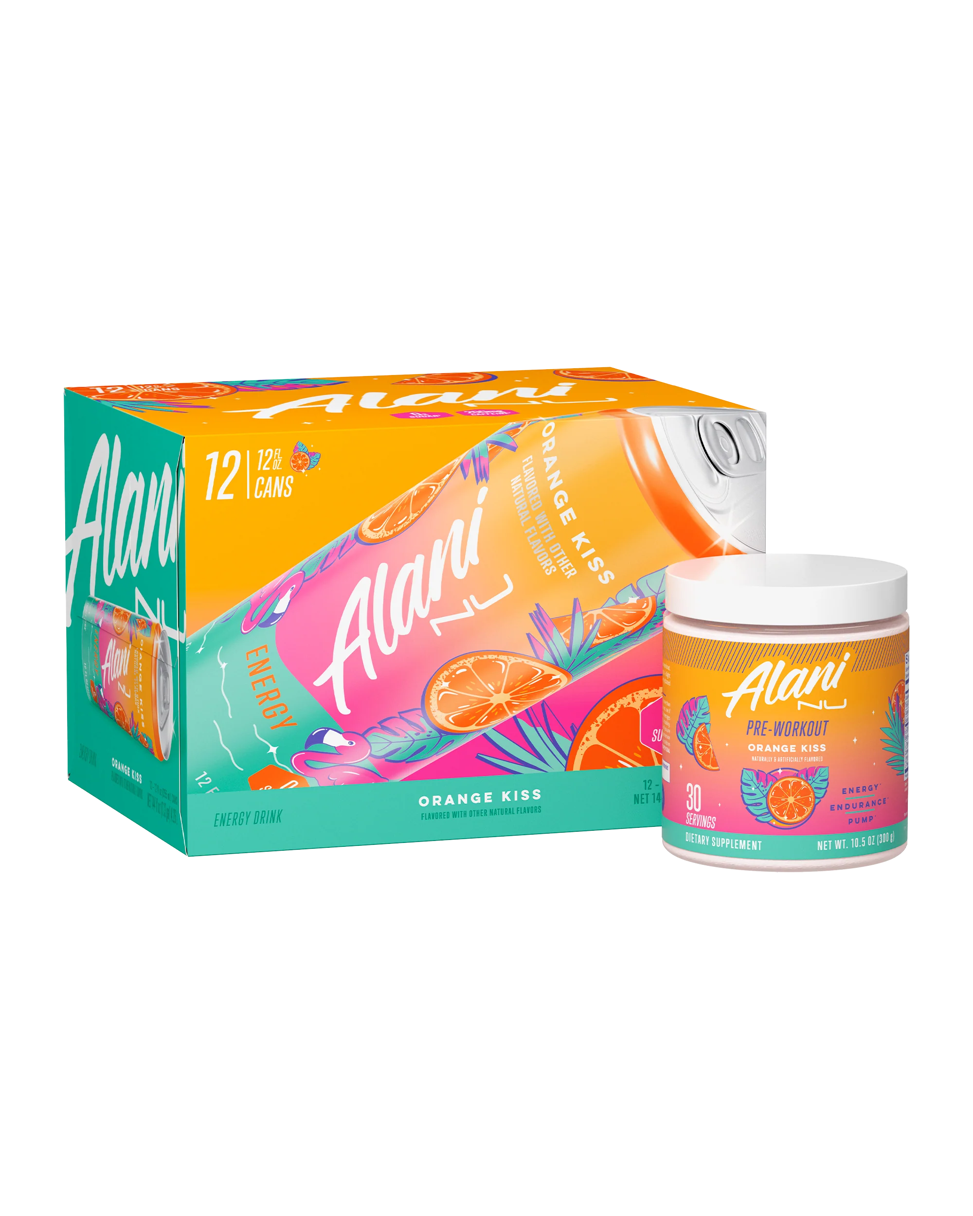 Energy Drink & Pre-Workout - Orange Kiss