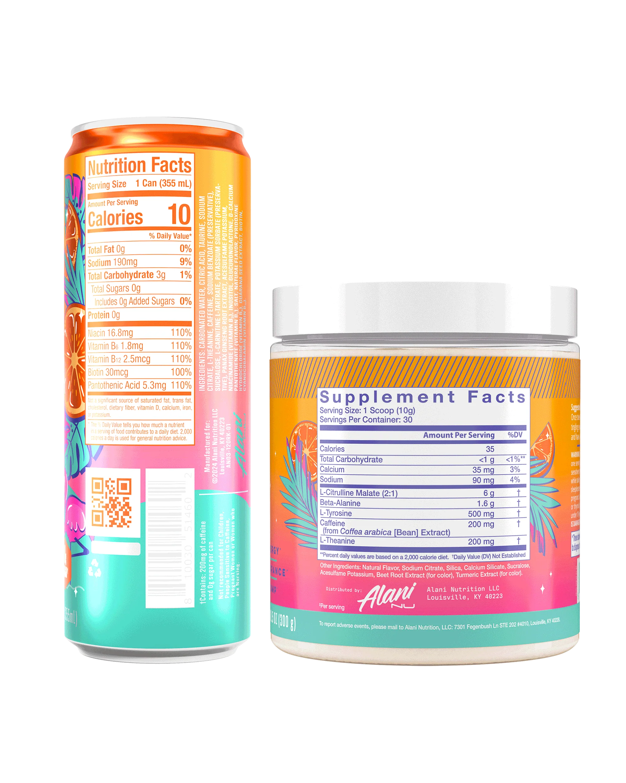 Energy Drink & Pre-Workout - Orange Kiss
