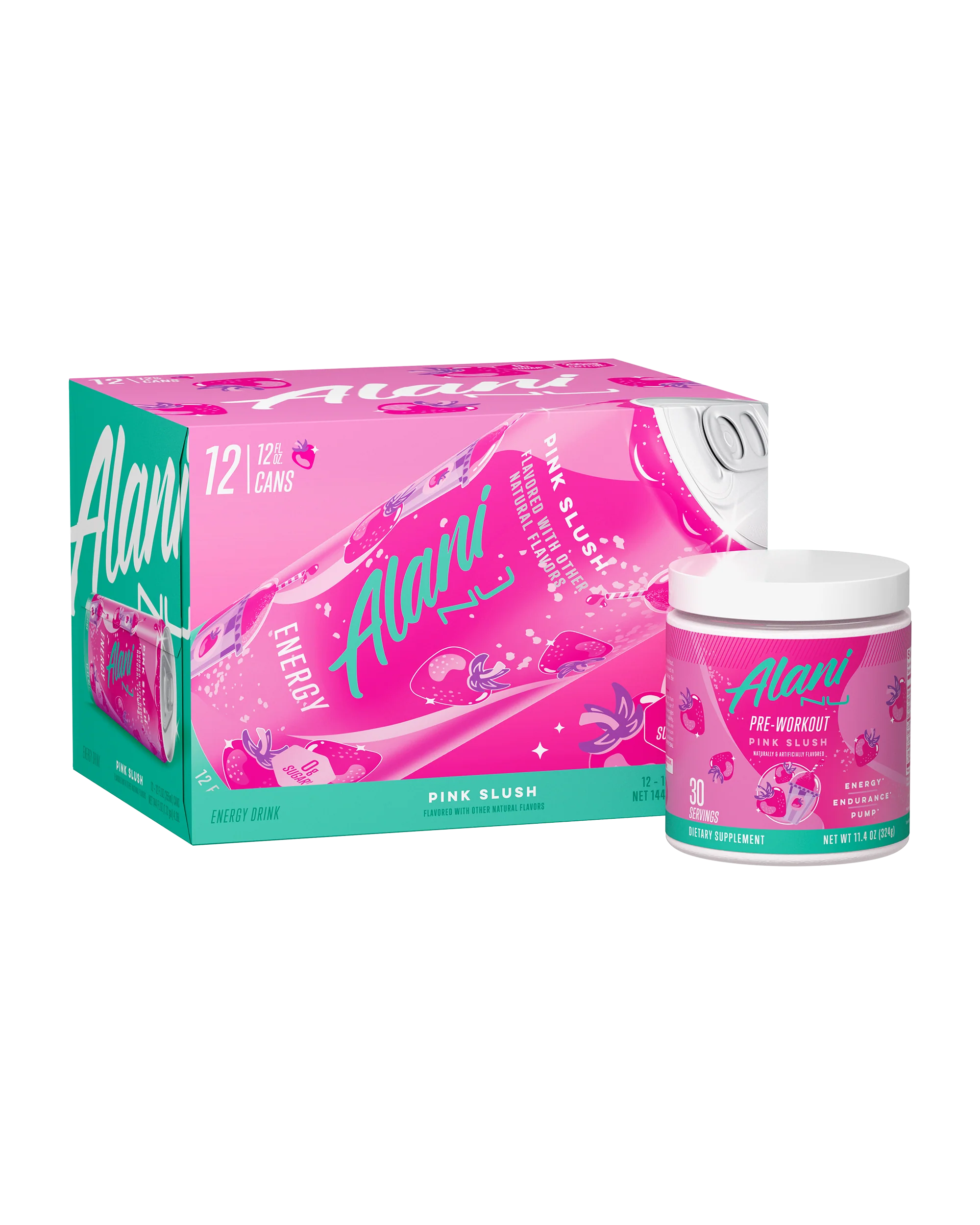 Energy Drink & Pre-Workout - Pink Slush