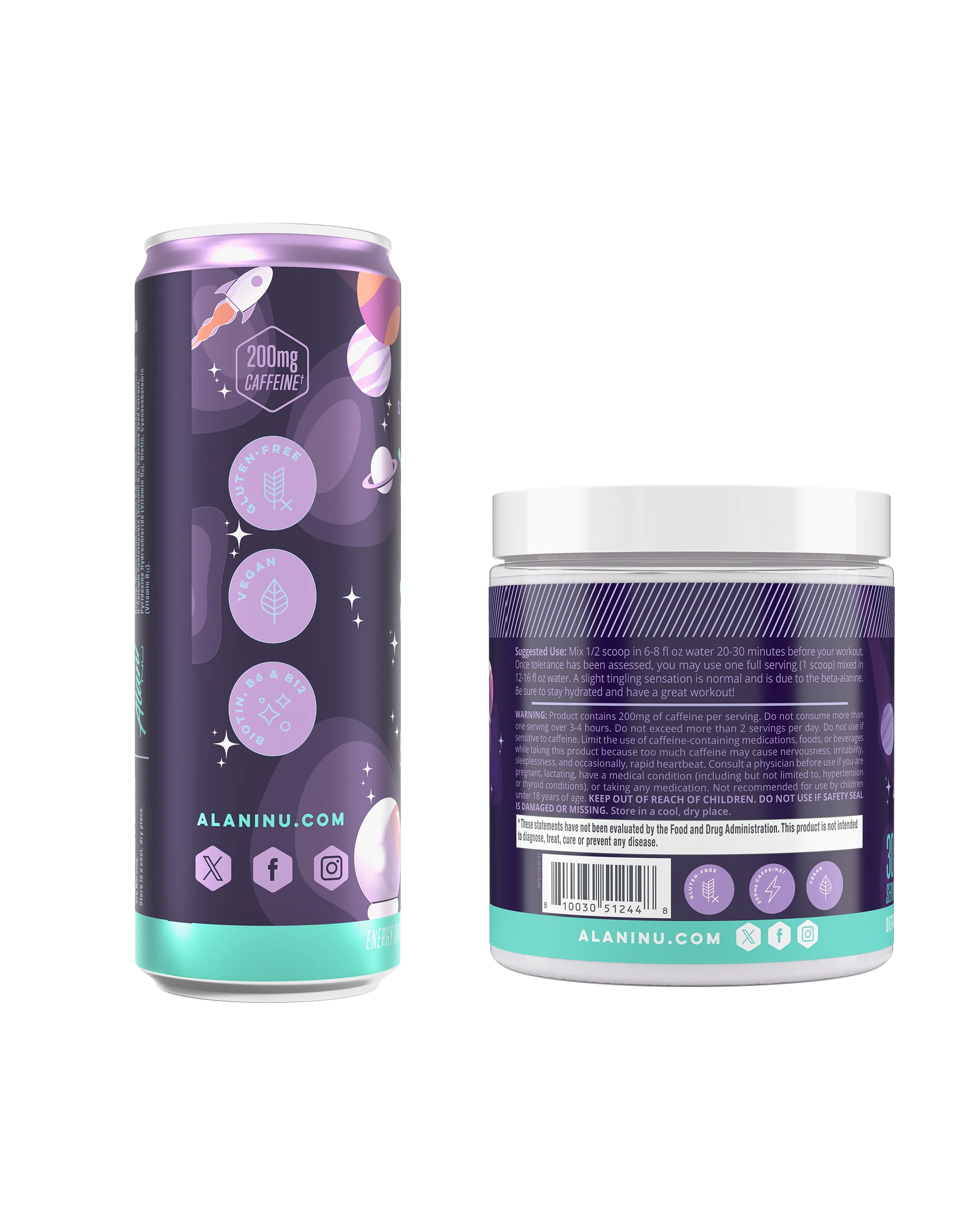 Energy Drink & Pre-Workout - Cosmic Stardust